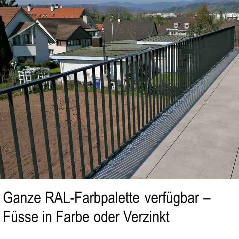 Ganze RAL-Palette verfuegbar
