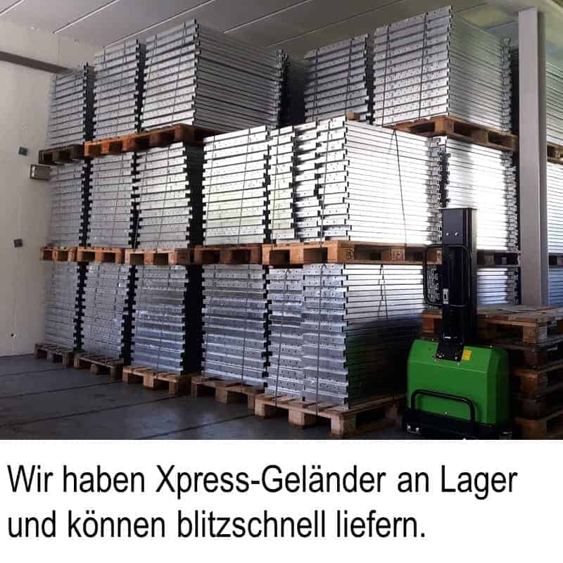 Wir haben Geländer an Lager und können blitzschnell liefern