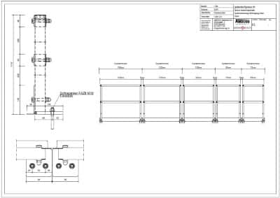 Industriegeländer von Oben plan